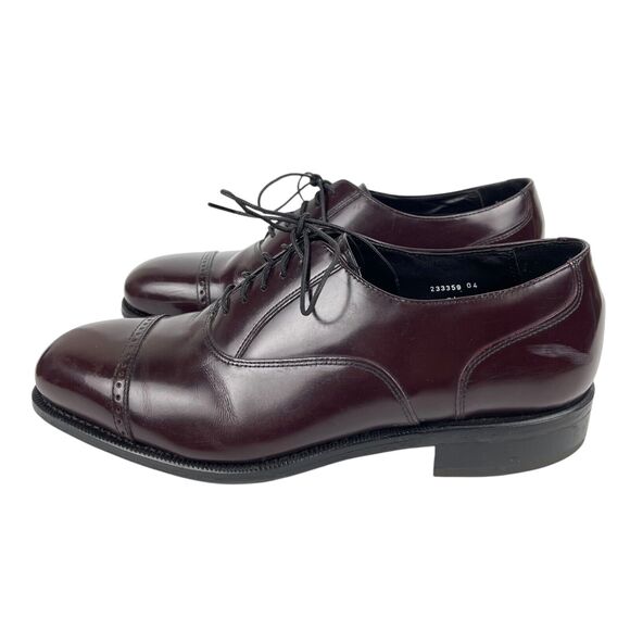 Florsheim 17067-05 Lexington Burgundy Cap Toe Oxford Dress Men's US Sz 9.5 - Picture 1 of 16